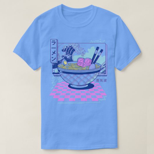 Vaporwave Ramen T-Shirt (Design vorne)