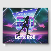 Vaporwave Roller Skate Geburtstagsparty