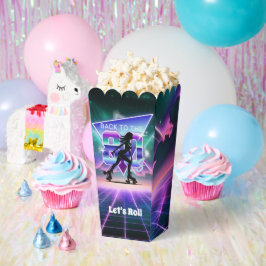 Vaporwave Roller Skate Geburtstagsparty Geschenkschachtel
