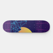 Vaporwave Skateboard (Horizontal)