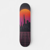 Vaporwave Skateboard (Vorne)