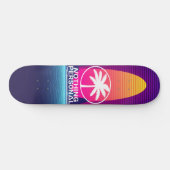 Vaporwave-Skateboards Skateboard (Horizontal)