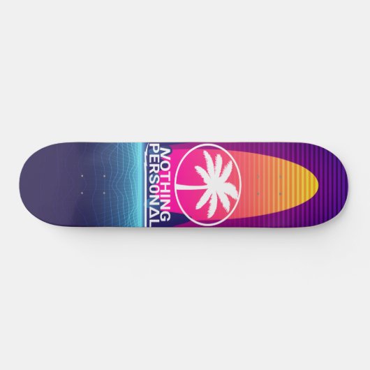 Vaporwave-Skateboards Skateboard (Horizontal)