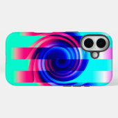 Vaporwave Spiral Abstrakt Otterbox iPhone 13 Fall Case-Mate iPhone Hülle (Rückseite (Horizontal))