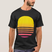 Vaporwave Sun T-Shirt (Vorderseite)