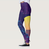 Vaporwave Sunset Leggings (Links)