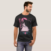 Vaporwave Synthwave T-Shirt (Vorne ganz)