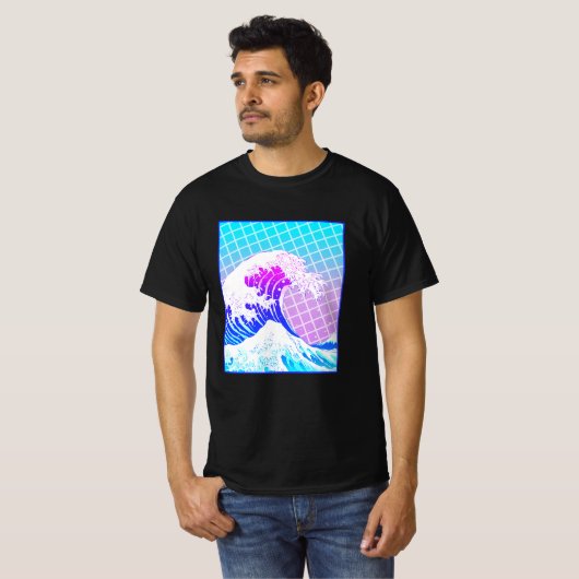 Vaporwave T-Shirt (Vorne ganz)