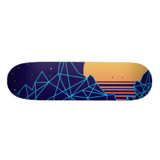 Vaporwaved Skateboard