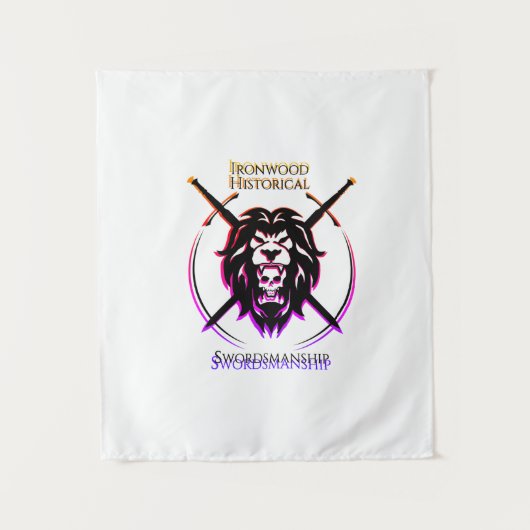 Vaporwellenbanner Wandteppich (Vorderseite)