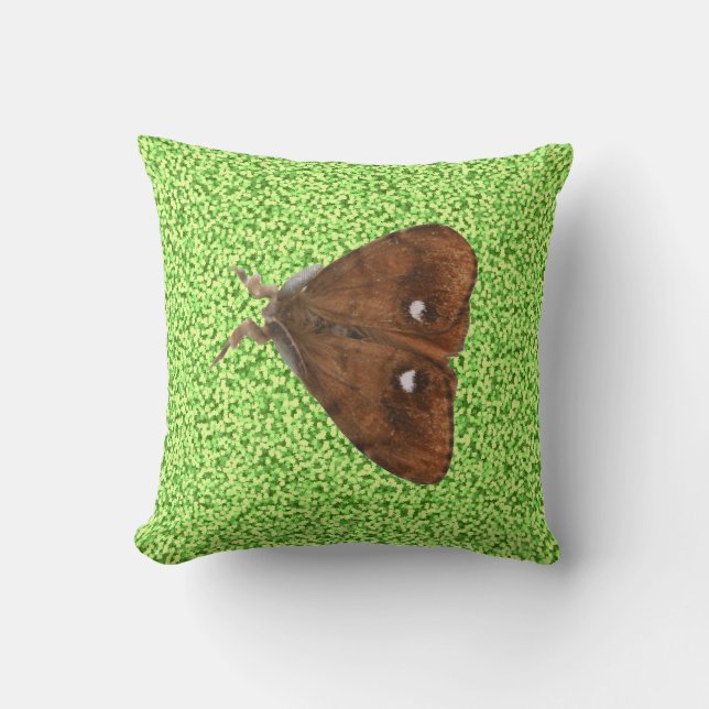 Vapourer Moth Pillow Kissen (Vorderseite)