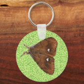 Vapourer Moth Schlüsselanhänger (Vorderseite)