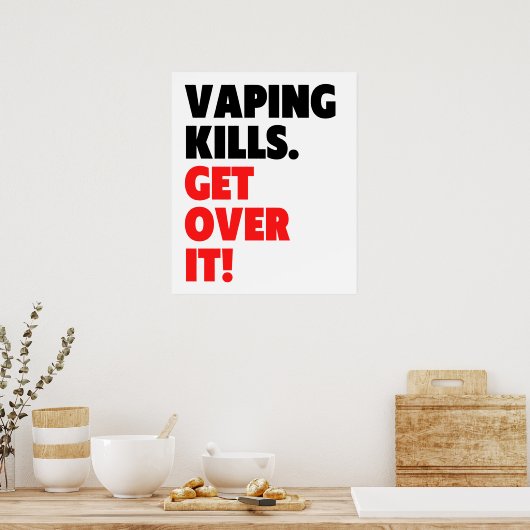 Vapp tötet - überwinden poster (Küche)