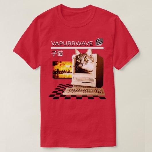 Vapurrwave T-Shirt (Design vorne)
