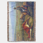 Vaquero C 1830 Der alte Westen Der Cowboy Decke (Vorderseite Vertikal)