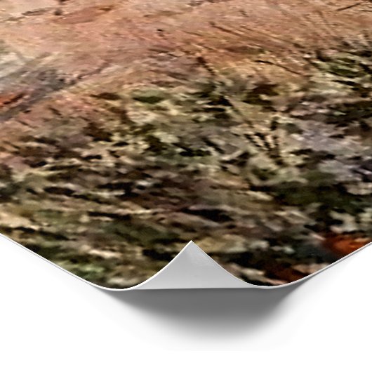 "Vaquero Pack Train" von Edward Borein Poster (Ecke)