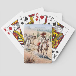 "Vaquero Pack Train" von Edward Borein Spielkarten