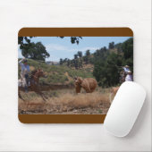 Vaquero-Roping Graubär Mousepad (Mit Mouse)