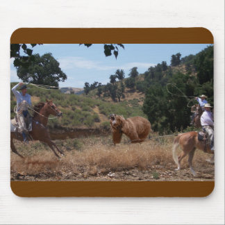 Vaquero-Roping Graubär Mousepad