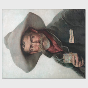 Vaqueros Ranchero Cowboy Spanisch Alter Westen Geschenkpapier