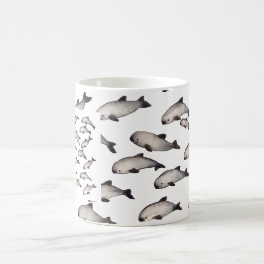 vaquita 30 Tümmlerdelphin Kaffeetasse (Mittel)
