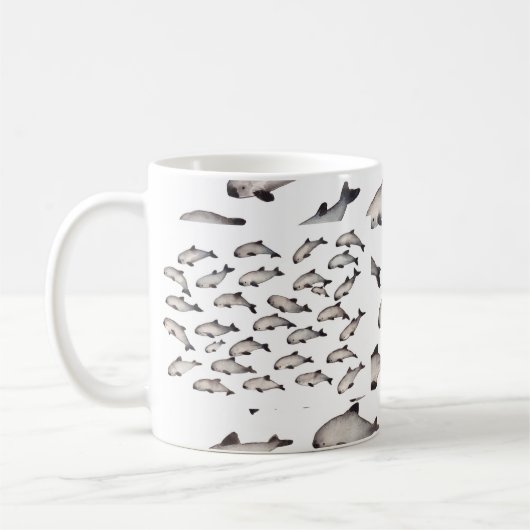 vaquita 30 Tümmlerdelphin Kaffeetasse (Links)