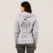 Vaquita Jachthafen #4aPorpoise Hoodie (Schwarz voll)