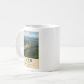 Var Provence Rocky Klippen Vintage Kaffeetasse (Vorderseite Links)