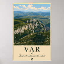 Var Provence Rocky Klippen Vintage
