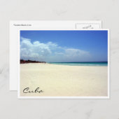 Varadero Beach Szene Postkarte (Vorne/Hinten)