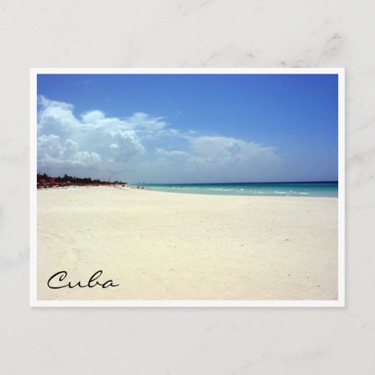 Varadero Beach Szene Postkarte (Vorderseite)