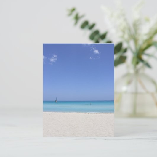 Varadero Beachday Postkarte (Stehend Vorderseite)