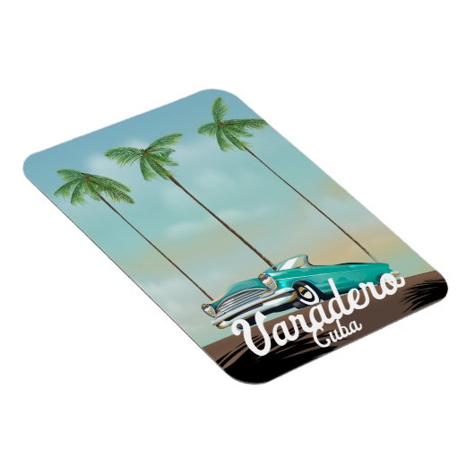 Varadero Cuba Reiseposter Magnet (Rechte Seite)
