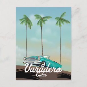 Varadero Cuba Reiseposter Postkarte