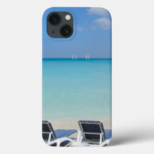 Varadero, Kuba. Sand und Strandliegen Case-Mate iPhone Hülle