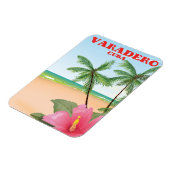 Varadero kubanisches Strandposter Magnet (Linke Seite)