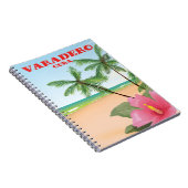 Varadero kubanisches Strandposter Notizblock (Rechte Seite)