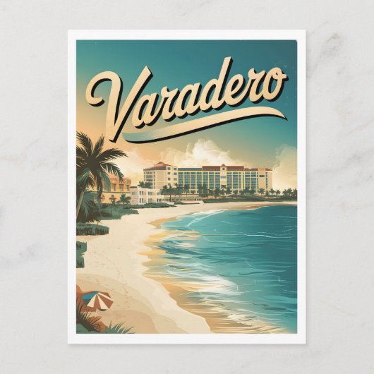 Varadero Vintag Postkarte (Vorderseite)