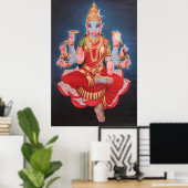 Varahi Devi Poster (Heimbüro)