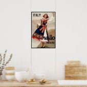 Varallo, Italien Reiseplakat. Poster (Küche)
