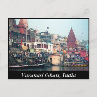 Varanasi Ghats Postcard Postkarte