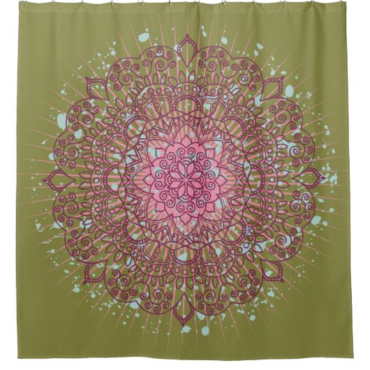 Varanasi II - Duschvorhang (Vorderseite)