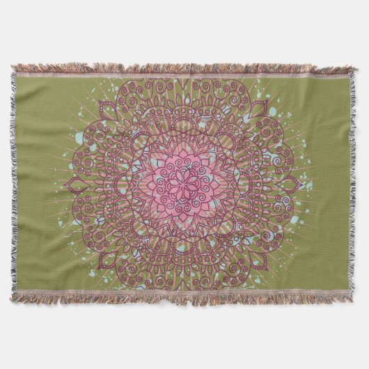 Varanasi II - Throw Blanket Decke (Vorderseite)