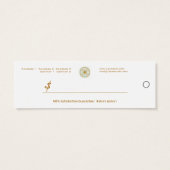 Varanasi - Preis für Waren (Rückseite)