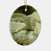 Varanus gouldii keramik ornament (Rechts)