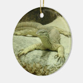 Varanus gouldii keramik ornament (Links)