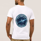 Varcal SciFi - T - Shirt für Offizielle Logos auf (Rückseite)