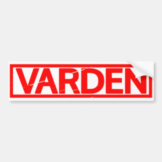 Varden-Briefmarke Autoaufkleber