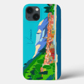 Varenna Como Italien Illustration Case-Mate iPhone Hülle (Rückseite)