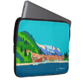 Varenna Como Italien Illustration Laptopschutzhülle (Vorne Rechts)